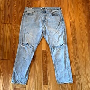 PacSun Light Blue Ripped Skinny Jeans